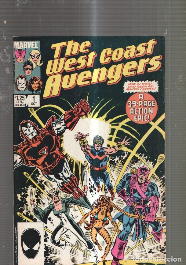 C&oacute;mics: Marvel Comics: West Coast Avengers vol 2 numero 01 - varios