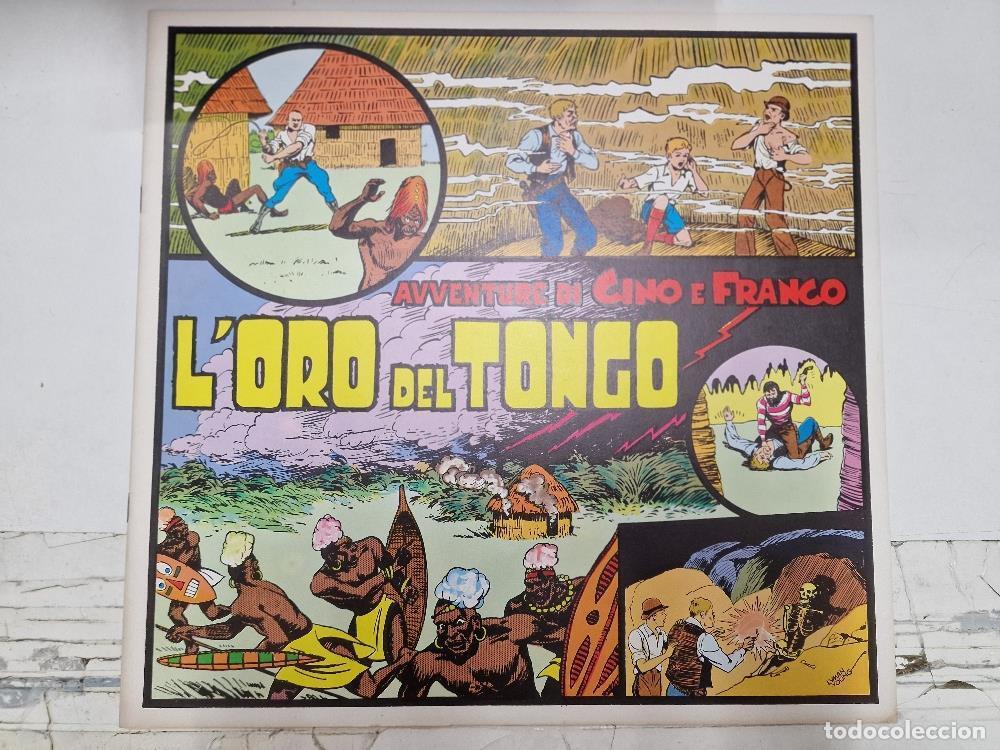 Comics: Tim Tyler's Luck num 01 (august 1976): Aventure di Gino e Franco - L'oro del Tongo. Tiras diarias de