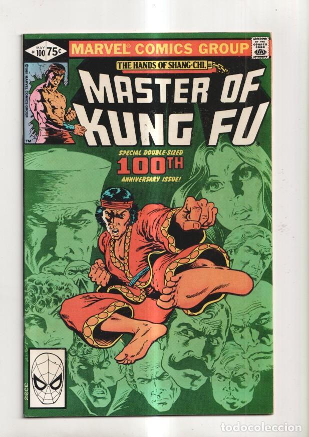 C&oacute;mics: Marvel: Marvel Comics Group: Master of Kung Fu vol 1 numero 100 - varios - Foto 1