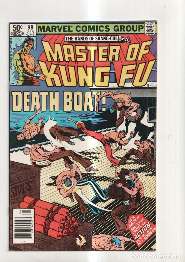 C&oacute;mics: Marvel: Marvel Comics Group: Master of Kung Fu vol 1 numero 99 - varios - Foto 1