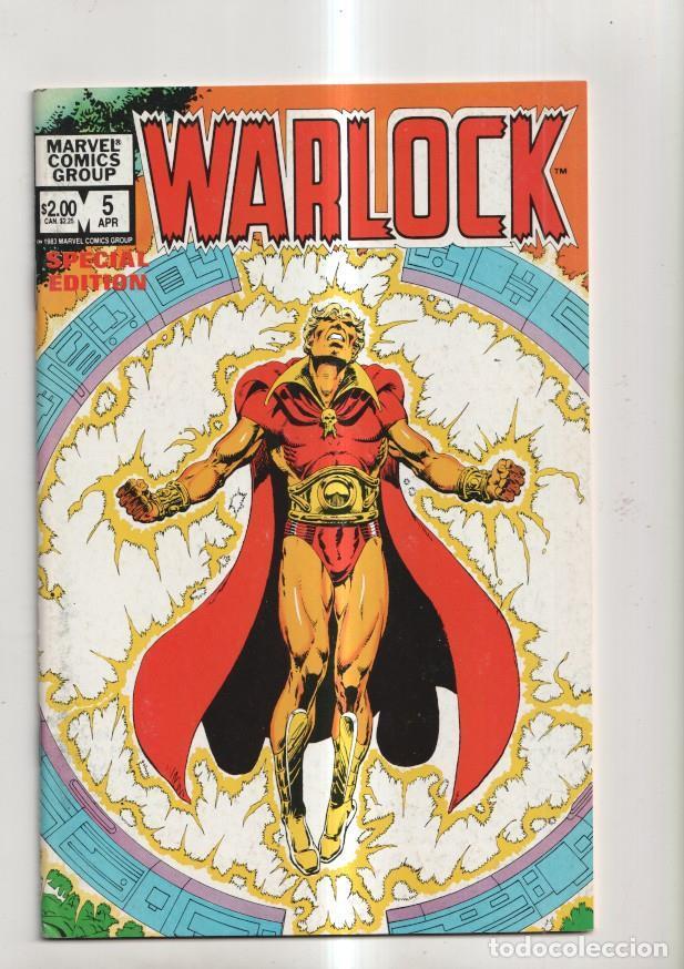 C&oacute;mics: Marvel: Marvel Comics Group, Special edition: Warlock vol 1 numero 05 - varios - Foto 1