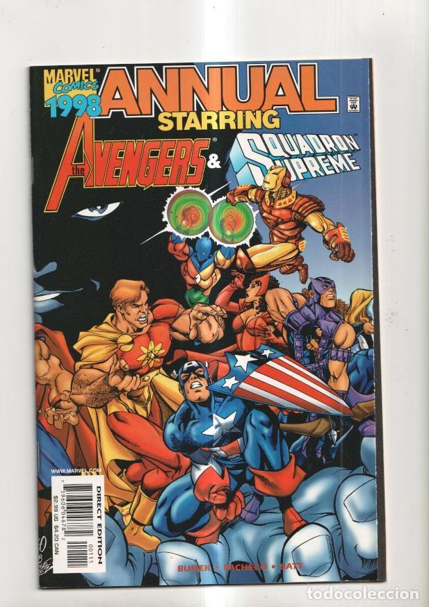 C&oacute;mics: Marvel: Avengers / Squadron Supreme especial 1998 - varios - Foto 1