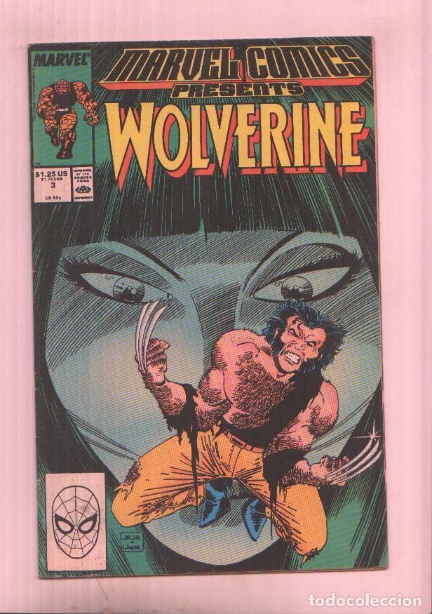 C&oacute;mics: Marvel Comics presents : Wolverine vol 1 numero 03 - - Foto 1