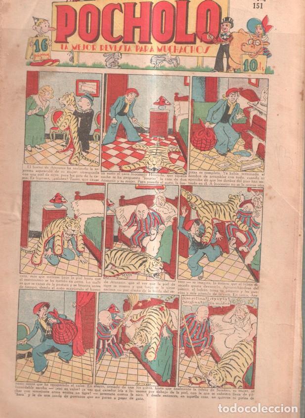 C&oacute;mics: Pocholo numero 151: cubierta de Opisso - varios - Foto 1