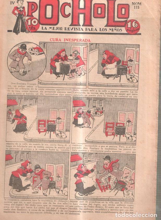 C&oacute;mics: Pocholo numero 115: Cura inesperada, cubierta de ? - varios - Foto 1