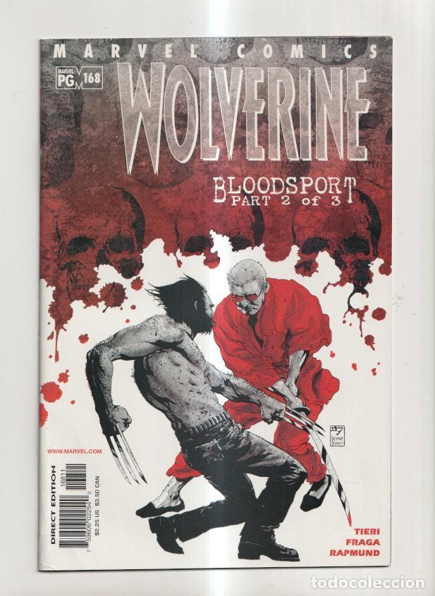 C&oacute;mics: Marvel Comics: Wolverine vol 1 numero 168 - NULL - Foto 1