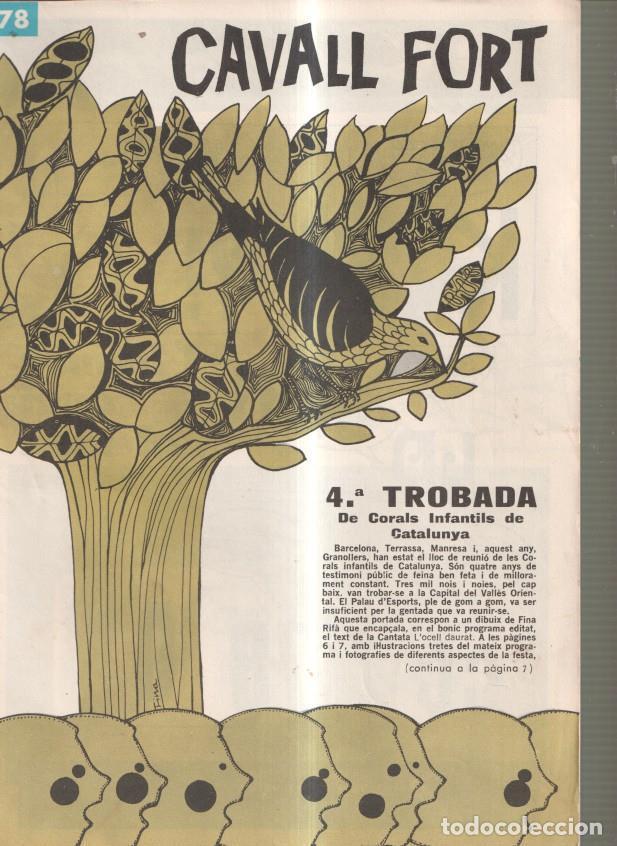 Comics: Cavall Fort numero 178, juliol 1970: 4&ordf; trobada de corals infantils de Catalunya- - Varios