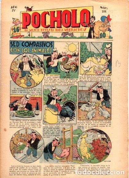C&oacute;mics: V48986: POCHOLO n&ordm; 164. Sed compasivos con los animales - NULL - Foto 1