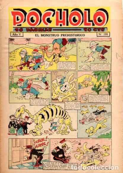 C&oacute;mics: V49017: POCHOLO n&ordm; 198. El monstruo prehistorico - NULL - Foto 1