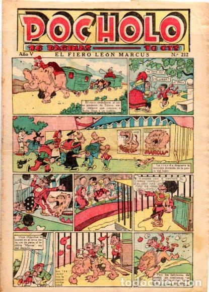 C&oacute;mics: V49030: POCHOLO n&ordm; 212. El fiero leon Marcus - NULL - Foto 1