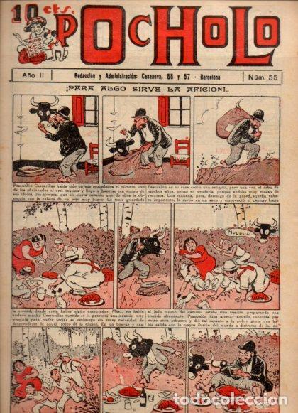 C&oacute;mics: V48945: POCHOLO n&ordm; 55. Para algo sive la aficion - NULL - Foto 1