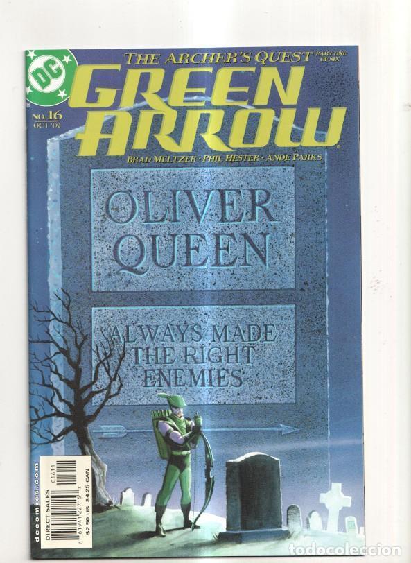 C&oacute;mics: DC COMICS: GREEN ARROW numero 16 - varios - Foto 1