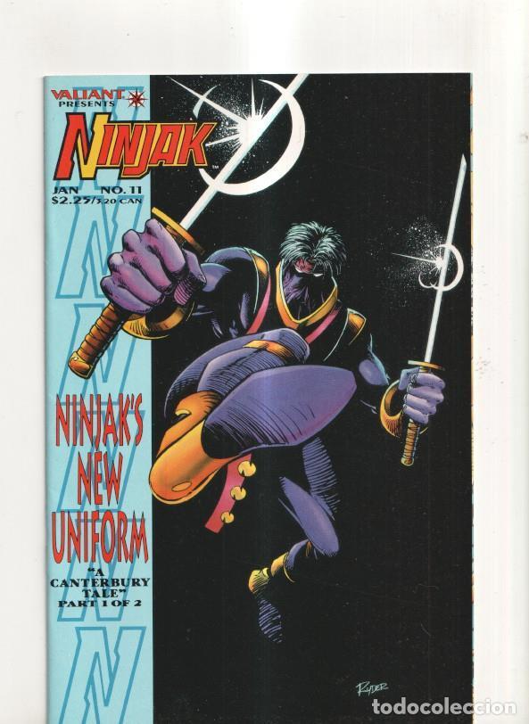 C&oacute;mics: Valiant presents: NINJAK numero 11 - VARIOS - Foto 1
