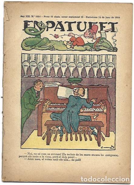 C&oacute;mics: PATUFET 2774: Numero 1054, 14 de junio de 1924