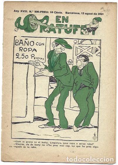 C&oacute;mics: PATUFET 2791: Numero 906, 13 de agosto de 1921