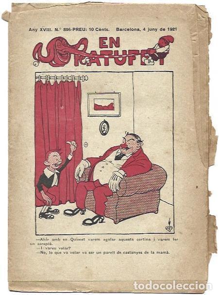 C&oacute;mics: PATUFET 2796: Numero 896, 4 de junio de 1921