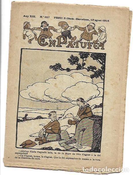 C&oacute;mics: PATUFET 2831: Numero 657, 12 de agosto