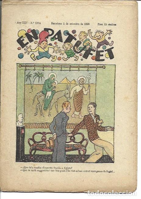 C&oacute;mics: PATUFET 2878: Numero 1274, septiembre 1928