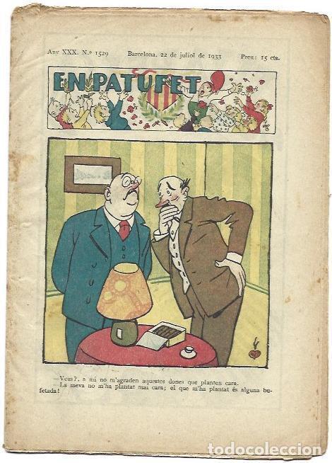 C&oacute;mics: PATUFET 2693: Numero 1529, 22 de julio de 1933