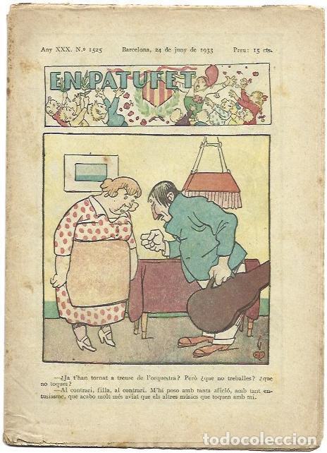 C&oacute;mics: PATUFET 2684: Numero 1525, 24 de junio de 1933