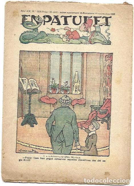 C&oacute;mics: PATUFET 2708: Numero 1024, 17 de noviembre de 1923