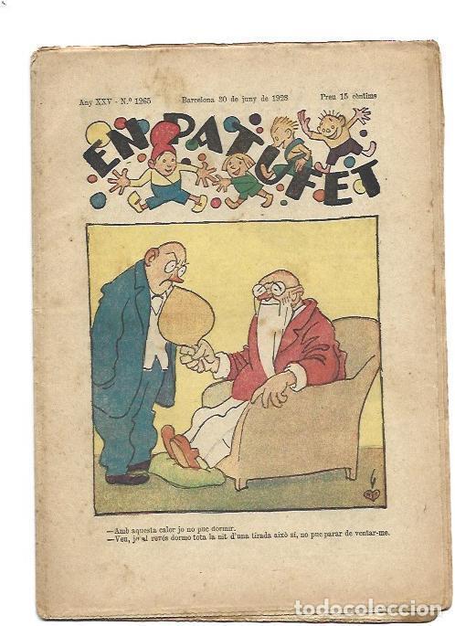 C&oacute;mics: PATUFET 2667: Numero 1265, 30 de junio de 1928