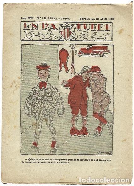 C&oacute;mics: PATUFET 2759: Numero 838, 24 abril de 1920 - Foto 1