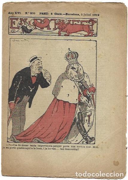 C&oacute;mics: PATUFET 2727: Numero 805, 5 de julio de 1919 - Foto 1