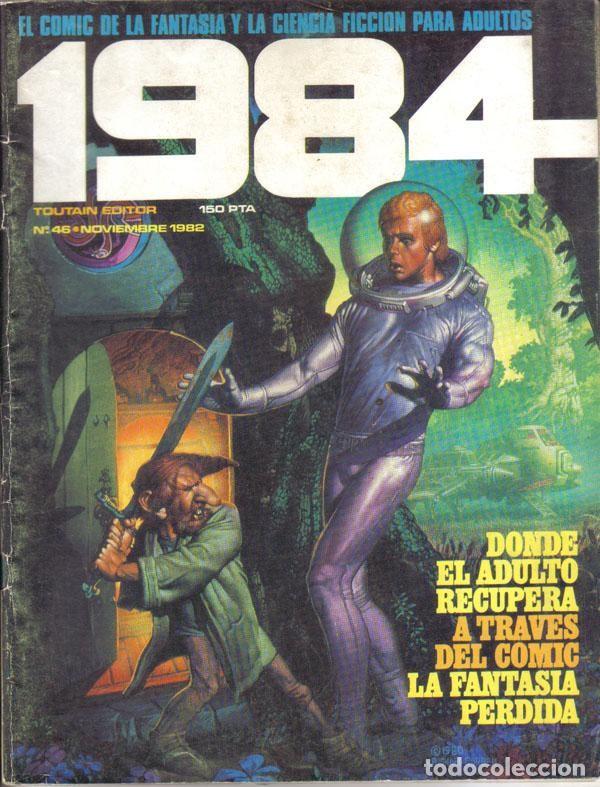 C&oacute;mics: 1984 revista de comics numero 46: Corben - Varios - Foto 1