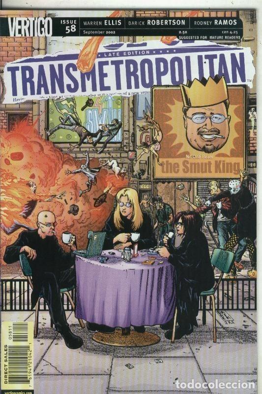 C&oacute;mics: Transmetropolitan numero 58 - Warren Ellis-Darick Robertson - Foto 1