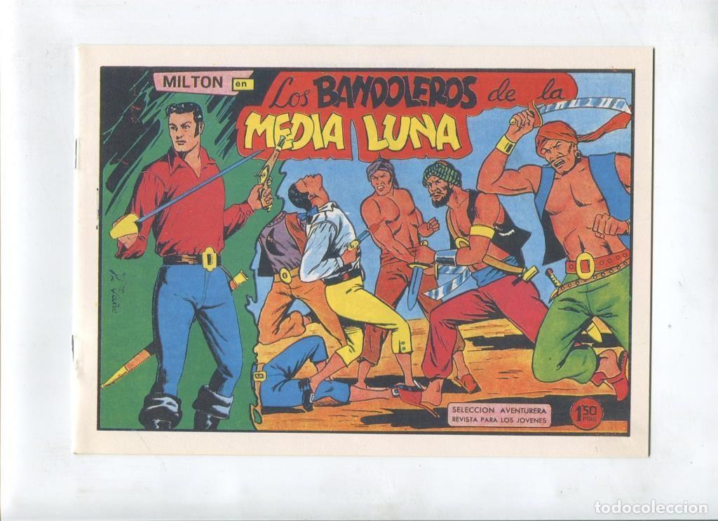 C&oacute;mics: Milton el Corsario , facsimil numero 127: Los bandoleros de la media luna - Va&ntilde;o