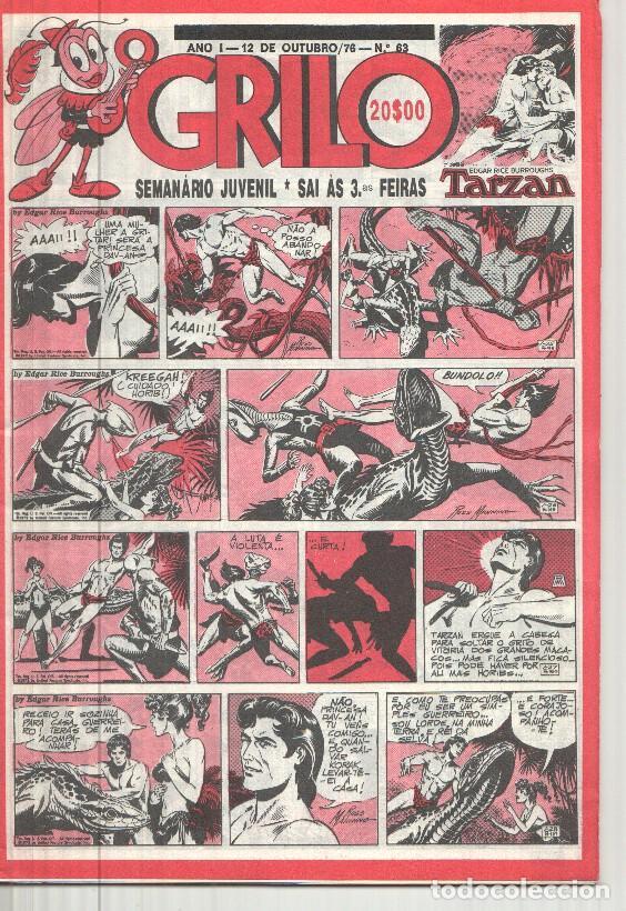 C&oacute;mics: Grilo numero 63: Tarzan, Andrax de Bernet, Fantasma, - varios - Foto 1