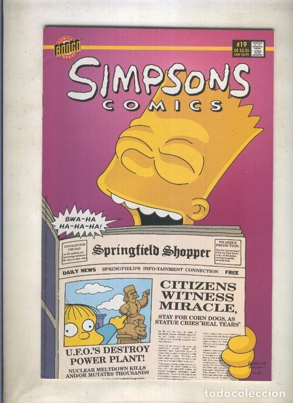C&oacute;mics: Simpsons comics numero 19 - Mat Groening - Foto 1