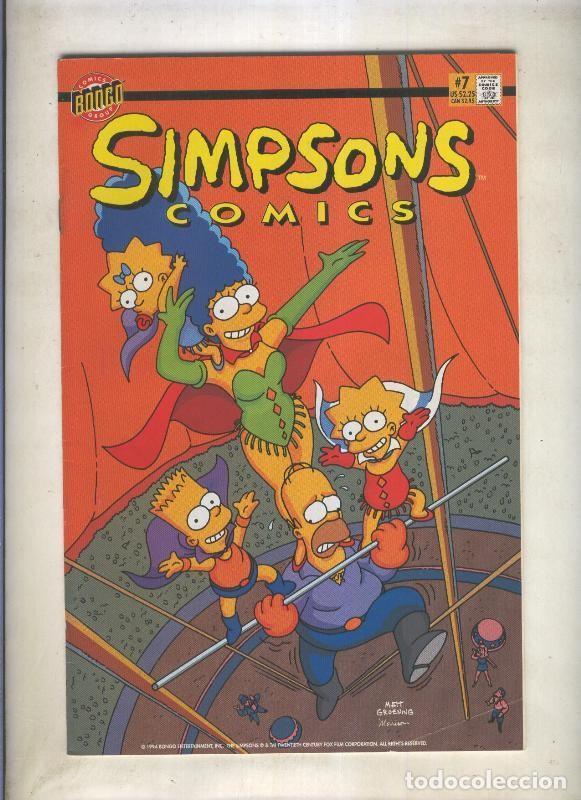 C&oacute;mics: Simpsons comics numero 07 - Mat Groening - Foto 1
