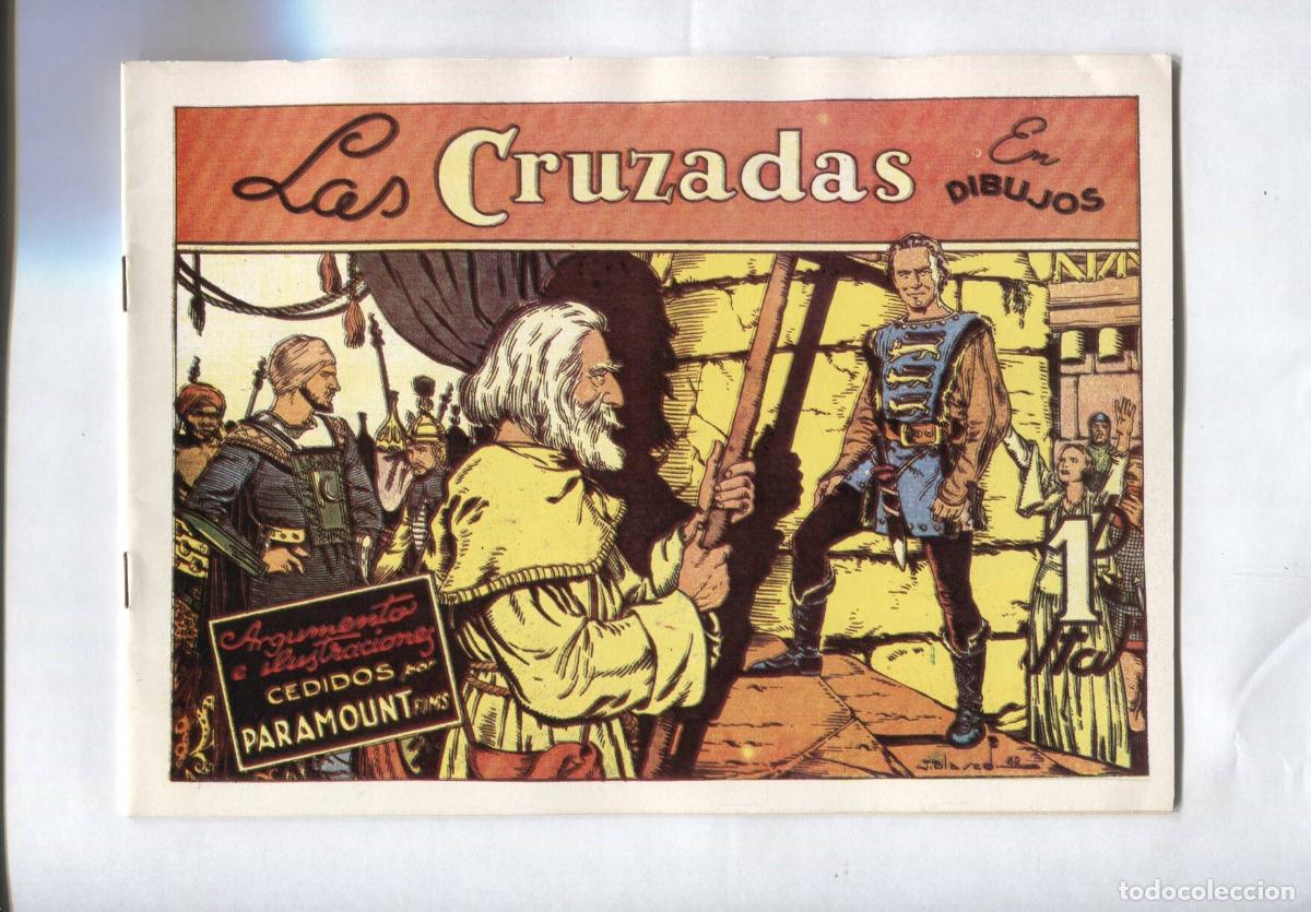 C&oacute;mics: Facsimil: Las cruzadas (cubierta de Jesus Blasco) - Foto 1