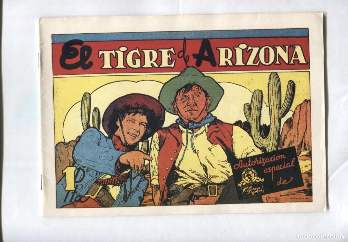 Comics: Facsimil: El tigre de Arizona (dibujos de Longoria)