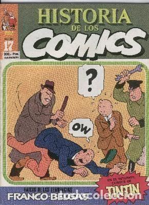 Comics: Historia de los comics de Toutain numero 17: Los comics Franco Belgas: episodio corto de Tintin (bla