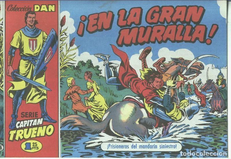 Comics: El Periodico: El Capitan Trueno facsimil numero 16: En la gran muralla - Ambros