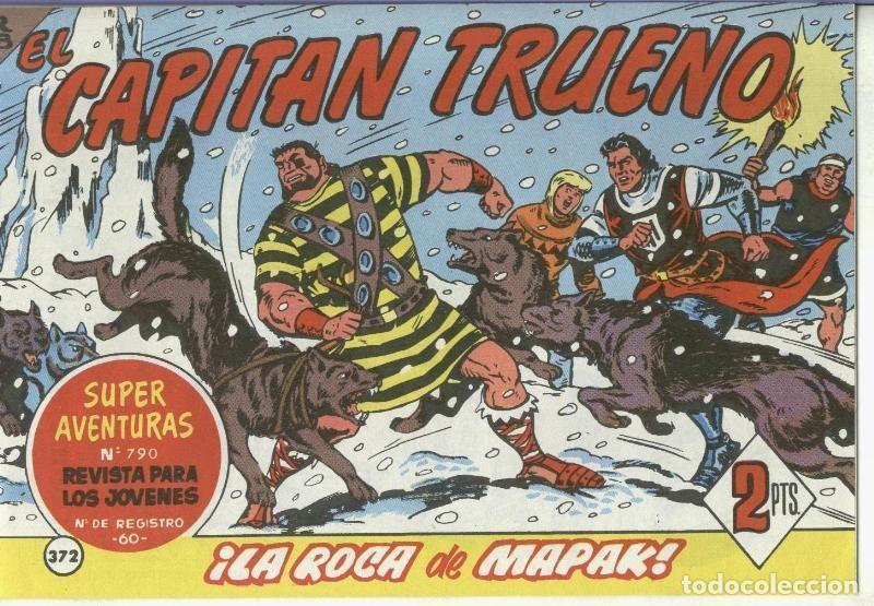 C&oacute;mics: El Capitan trueno facsimil numero 372: La roca de Mapak - Varios - Foto 1
