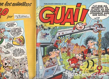 C&oacute;mics: Guai publicacion semanal numero 064: Chicha, Tato y Clodoveo de Francisco Iba&ntilde;ez - varios