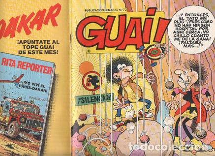 C&oacute;mics: Guai publicacion semanal numero 072: Chicha, Tato y Clodoveo de Francisco Iba&ntilde;ez - varios