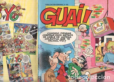 C&oacute;mics: Guai publicacion semanal numero 069: Chicha, Tato y Clodoveo de Francisco Iba&ntilde;ez - varios
