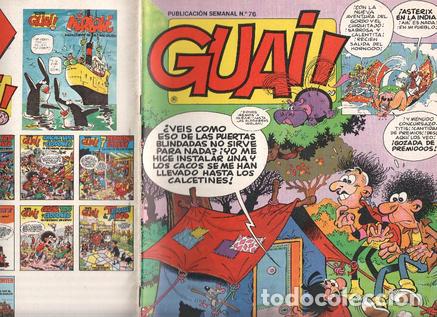 C&oacute;mics: Guai publicacion semanal numero 076: Chicha, Tato y Clodoveo de Francisco Iba&ntilde;ez - varios