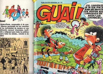 C&oacute;mics: Guai publicacion semanal numero 110: Chicha, Tato y Clodoveo de Francisco Iba&ntilde;ez - varios