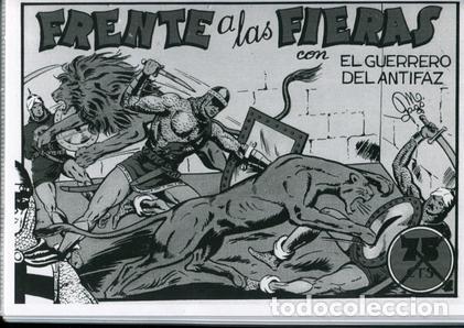 C&oacute;mics: Edicion artesanal: El Guerrero del Antifaz numero 21: Fremte a las fieras - Manuel Gago