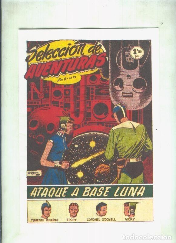 C&oacute;mics: Facsimil: Seleccion de Aventuras de Toray numero 059: Ataque a base lunar - Brea - Foto 1