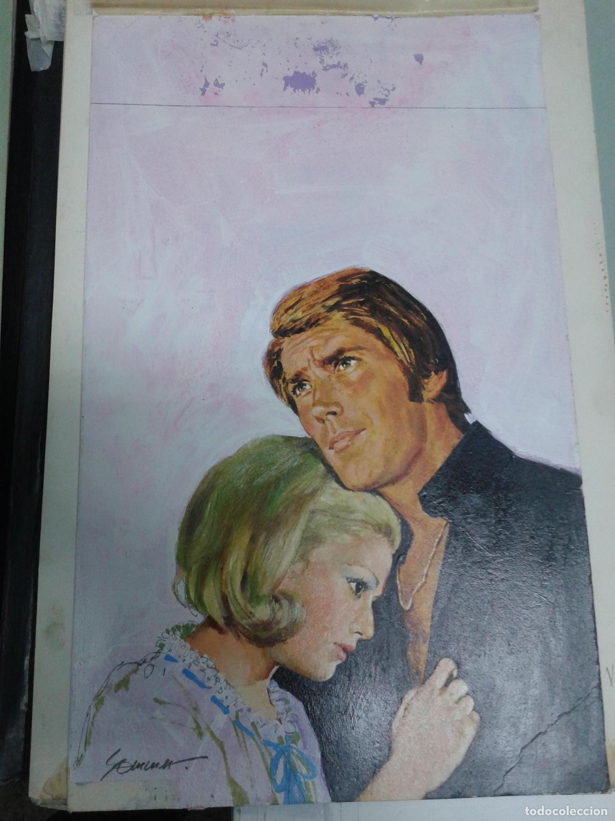 Fumetti: Original en color de Manfred Sommer (dibujante de Frank Cappa) modelo numerado 13 -