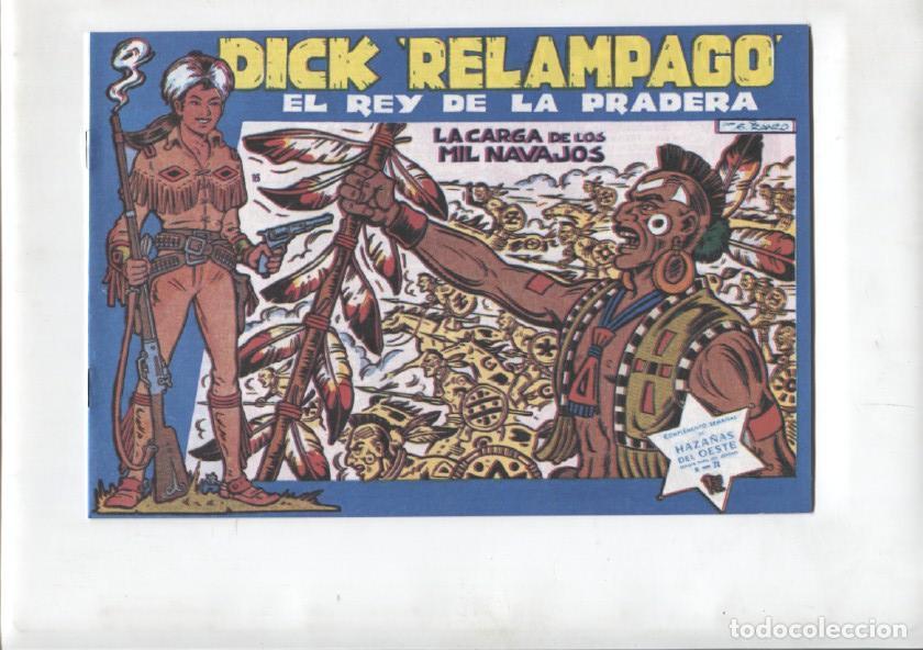 C&oacute;mics: Facsimil: Dick Relampago numero 15: La carga de los mil navajos - Foto 1