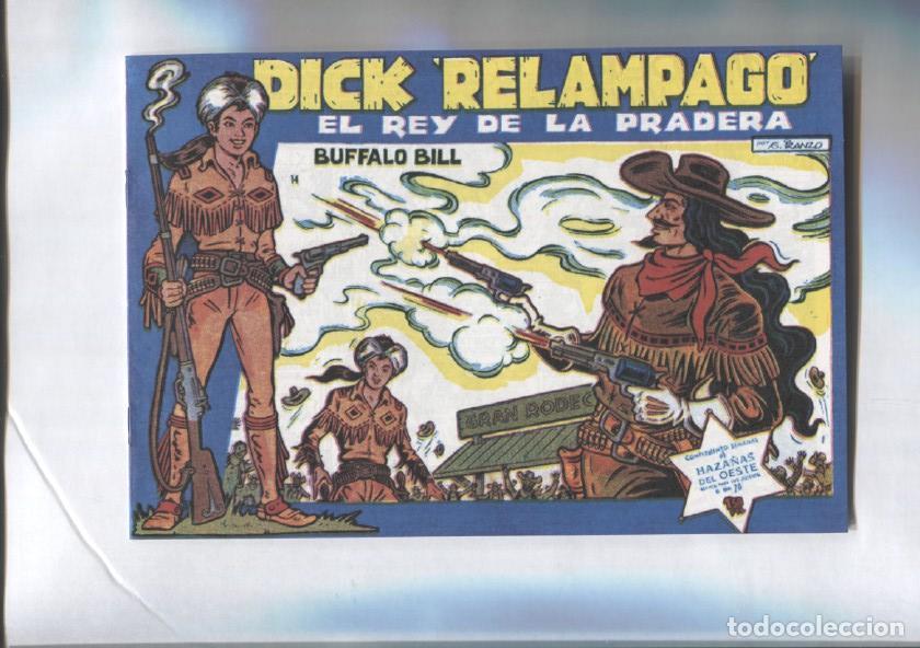 C&oacute;mics: Facsimil: Dick Relampago numero 14: Buffalo Bill - Foto 1