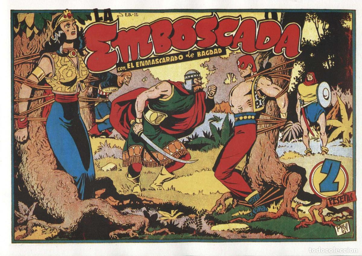 C&oacute;mics: Facsimil: El Enmascarado de Bagdad numero 11: La emboscada - Ripoll - Foto 1